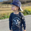 Load image into Gallery viewer, Children's SRR Long Sleeve Cow Tee