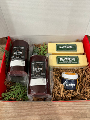 Summer Sausage and Cheese Gift Box