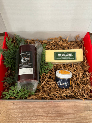Summer Sausage and Cheese Gift Box