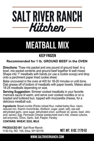Meatball Mix
