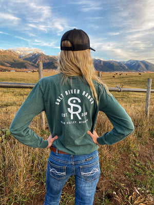 Adult Cattle Brand Long Sleeve Tee