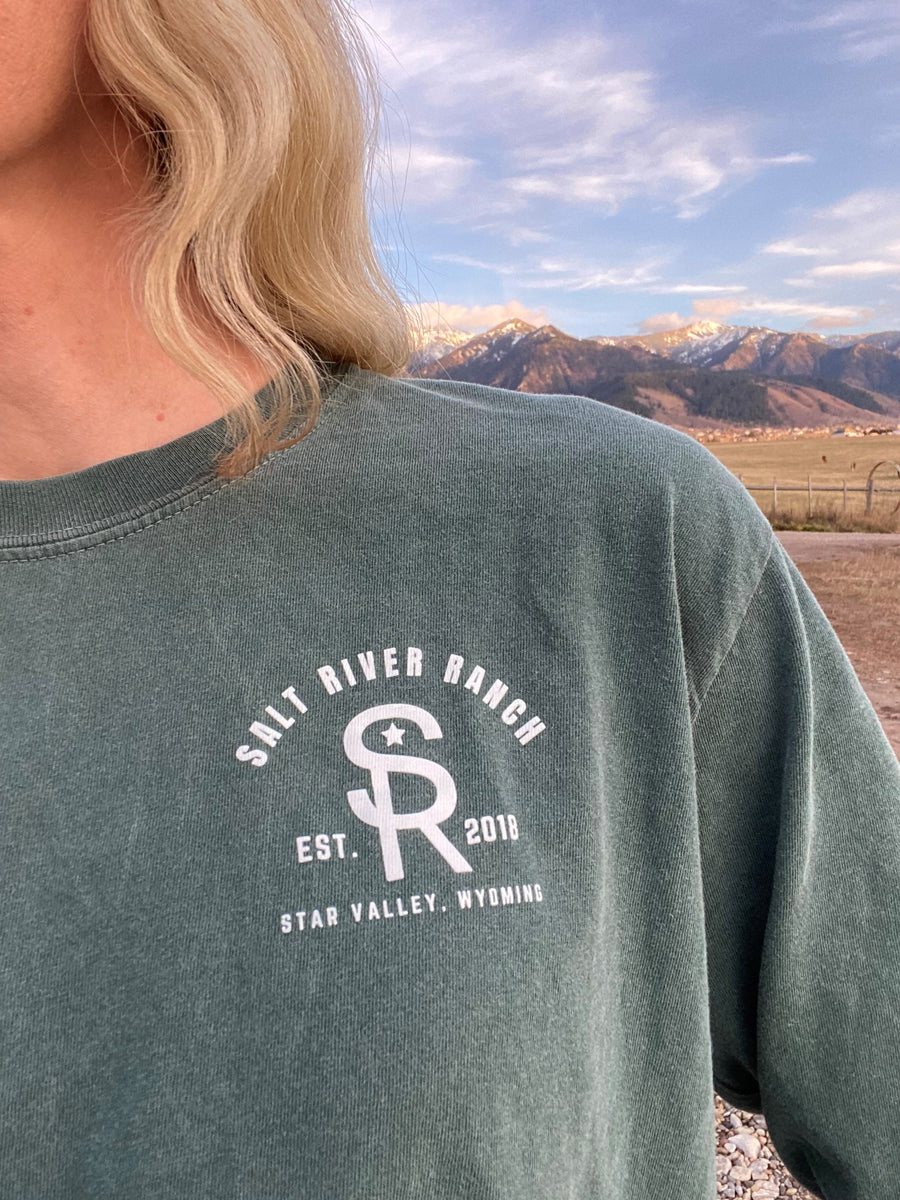 Adult Cattle Brand Long Sleeve Tee – Salt River Ranch
