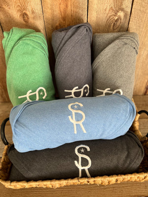SR Brand Sweatshirt Blanket