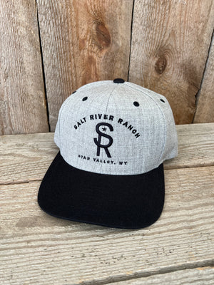 Black and Grey Brand Hat