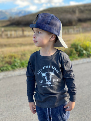 Children's SRR Long Sleeve Cow Tee