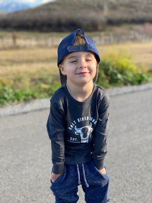 Children's SRR Long Sleeve Cow Tee